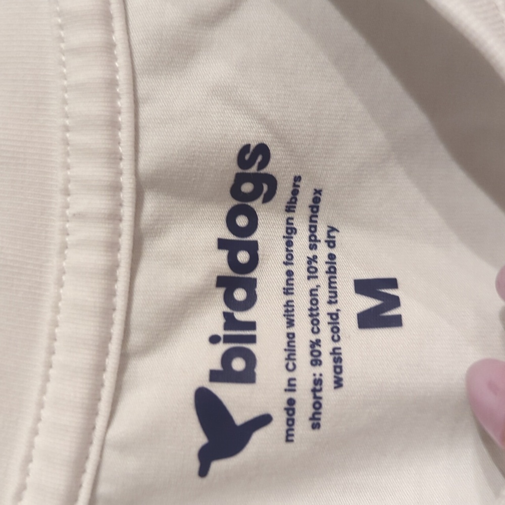 Birddogs Athletic Playground Tee White Spell out Fun Men's Medium - Picture 5 of 8